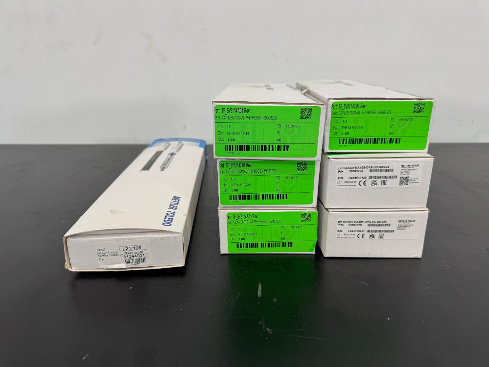 Image of Mettler Toledo Conventional PH Probes - Quantity 7